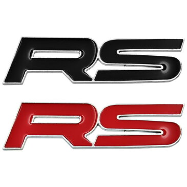 【メール便/送料無料】ステッカー 車用 デカール RS カーステッカー かっこいい おしゃれ 外装 ドレスアップ カー用品 アイテム グッズ