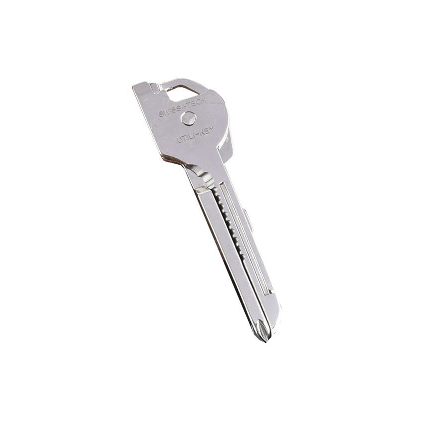 【メール便/送料無料】マルチツール ナイフ 鍵型 ドライバー プラス マイナス レジャー アウトドア キーホルダー通販格安セール情報 楽天 通販