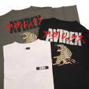 AVIREX ABbNX(ArbNX) 6123264 X[xjA XJT EAVY OZ EMBROIDERY T-SHIRT