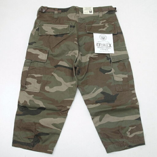 AVIREX アヴィレックス(アビレックス)6166115 FATIGUE CROPPED PANTS カーゴクロップドパンツ AVIREX アヴィレックス(アビレックス)6166115 FATIGUE CROPPED PANTS カーゴクロップドパンツ