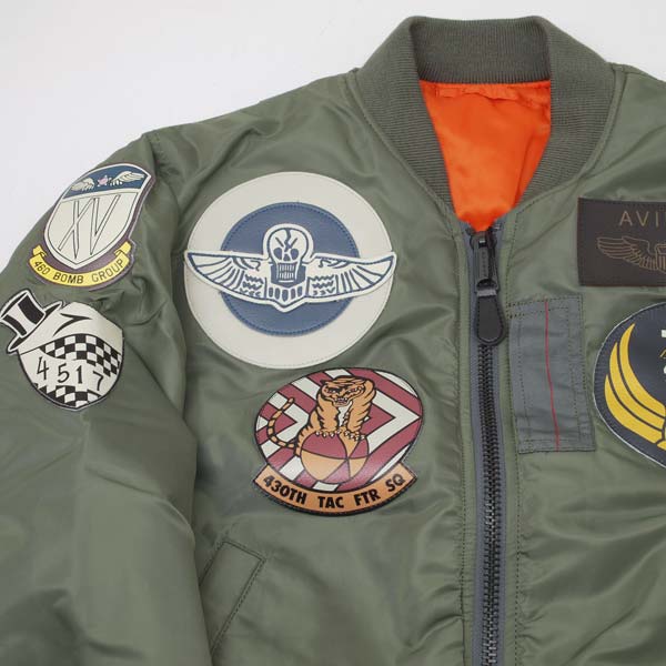AVIREX アビレックス6102172 MA-1 TOP GUN フライトジャケット トップガン