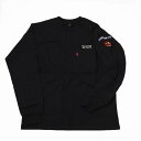 AVIREX ABbNX(ArbNX) 783-2130001 lCo pb` OX[u TVc / NAVAL PATCH LONG SLEEVE T-SHIRT