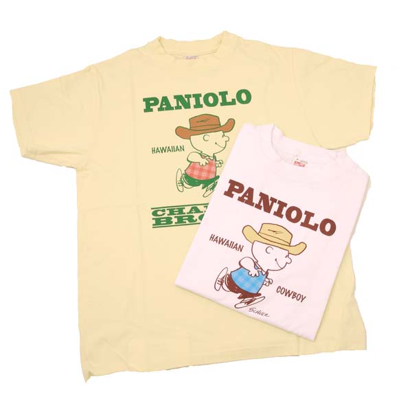 サンサーフSS78752 SUN SURF × PEANUTS S/S T-SHIRT PANIILO CHARLIE BROWNチャーリーブラウン プリント半袖Tシャツ