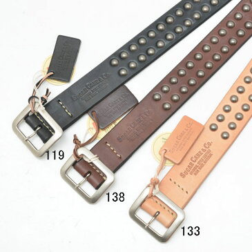 【送料無料】Sugar Cane シュガーケーン SC02322 STUDS BELT 本革ギャリソン スタッド ベルト