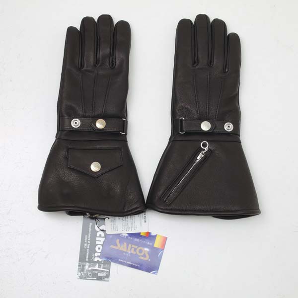 ショット 手袋 Schott ショット3149024-09　ショット ライダース グローヴWINTER GLOVE LONG　ウィンターグローブロング革手袋