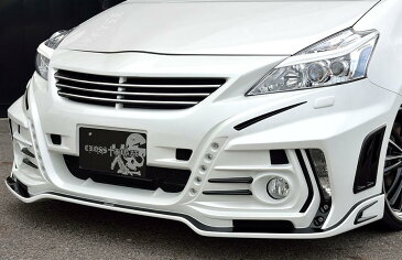 【ROWEN/ローエン】フロントバンパー FRP製PRIUSα(ZVW41) CROSS BLAZEプリウスα 塗装済02P05Nov16