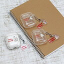 AirPods 第三世代 第二世代 AirPods Pro ケース カバー キーホルダー付き AirPods3 AirPods2 クリア 透明 APPLE アップル イヤホン ケース エアポッズ エアーポッズ 新型 第一世代 落下防止 ソフトケース 収納カバー 収納ケース 装着したまま充電可 英語 英字(2)