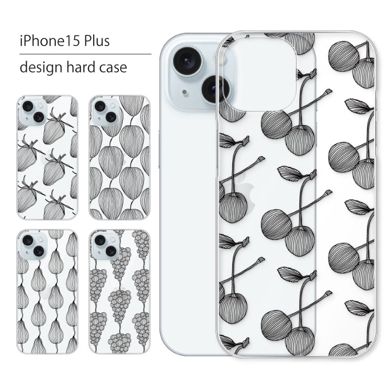 Rakuten - iPhone15 Plus ケース iPhone 15 Plus ケース アイフォン 15 プラス スマホケース スマホカバー カバー ハードケース おしゃれ かわいい 人気 ランキング デザイン シンプル モノトーン 線画 クリア 携帯ケース 携帯カバー