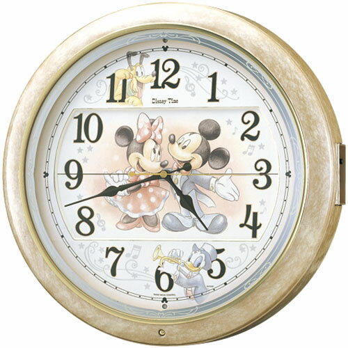ディズニーからくり時計　ディズニータイム　セイコー クロック　SEIKO 　FW561A　壁掛け時計　掛け時計　電波時計　ウォールクロック　報時　名入れ　文字入れ