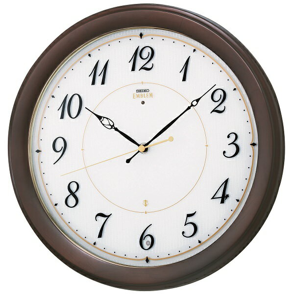 SEIKO掛け時計　セイコーエンブレム掛け時計　SEIKO電波時計　HS547B　グリーン購入法適合商品　セイコー掛け時計　 