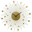 acctim |v BRIELLE Wall Clock AC29648 MATT BRASS _ CMXyz