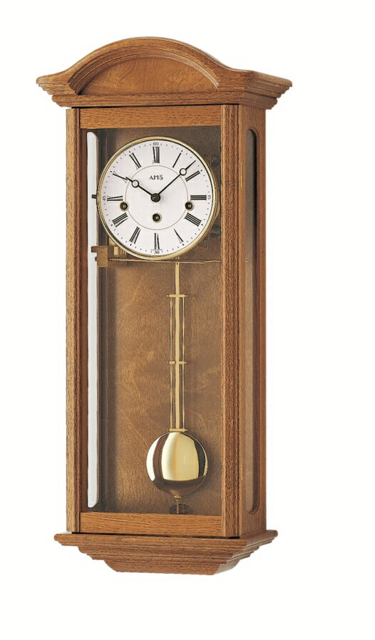 AMSアームス振り子時計　報時時計　機械式　2606-4　ドイツ製 AMS掛け時計　アームス掛け時計