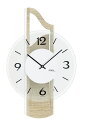 お洒落な掛け時計　AMS掛け時計　アームス壁掛け時計　ウォールクロック　ドイツ　AMS9681 