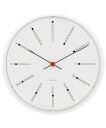 アルネ・ヤコブセン掛け時計 ARNE JACOBSEN Wall Clock Bankers 290mm 43640 壁掛け時計 北欧 ROSENDAHL