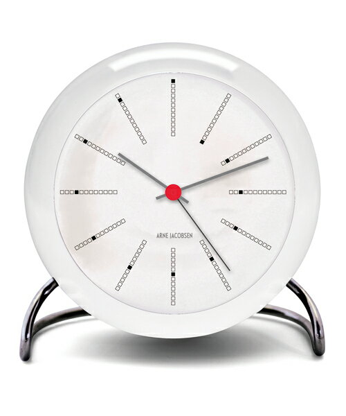 アルネ・ヤコブセン置き時計 ARNE JACOBSEN Table Clock Bankers 43675 ROSENDAHL