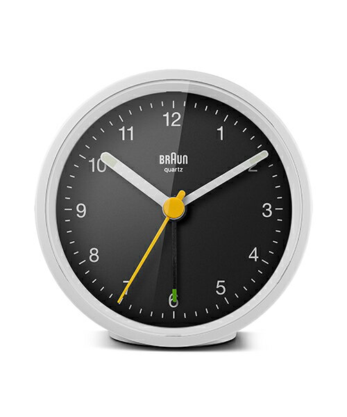 ŹʡۡBRAUN顼९åBRAUN Classic Analog Alarm Clock BC12WB BRAUNܳФޤ ֥饦󥢥顼९å