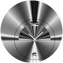 お洒落な壁掛け時計 ドイツ Dixtime 掛け時計 ディックスタイム Alu-Dibond Wall Clock 5070 壁掛け時計 モダン スタイリッシ...