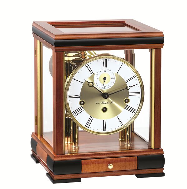 エレガントでお洒落な機械式報時置き時計！ヘルムレ（HERMLE）報時置き時計　 22998-160352