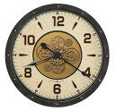 アンティーク調でお洒落！ハワード・ミラーHoward Miller社製掛け時計 ギア　GARTH WALL CLOCK 625-787　大型掛け時計