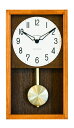 シャンブル掛け時計　機械式掛け時計を感じさせるレトロなデザインです！HINOKI　振り子時計 CHAMBRE　CH033CB