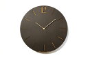 スタイリッシュでお洒落な掛け時計 PROUD CLOCK シャンブル掛け時計 電波時計 ブラック 掛け時計 CHAMBRE掛け時計 CH-065BK