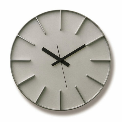 Lemnosレムノス掛け時計 EDGE　CLOCK　アルミニウム　AZ-0115AL　Lemnos掛け時計