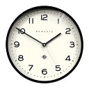 NEWGATE壁掛け時計 ニューゲート掛け時計 Number Three Echo Wall Clock - Black NTEWC-BK ニューゲート壁掛け時計【送料無料】ギフト 贈り物 お洒落