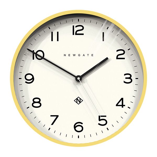 NEWGATE壁掛け時計　ニューゲート掛け時計 Number Three Echo Wall Clock - Yellow NTEWC-YL　ニューゲート壁掛け時計