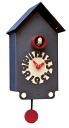 【ピロンディーニ】鳩時計　　ピロンディーニ振り子鳩時計　カッコークロック Casetta151 Nero　イタリア Pirondini　鳩時計　はと時計　ハト時計