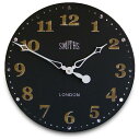 |v@^|v@SMITHX~X|v W[bZ@RogerLascelles@ Smiths Wall Clock Antique Style Black 50cm@Ǌ|v@W[bZv@GAL-SMITHS-BLACK