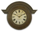 アンティーク調でお洒落！ロジャーラッセル掛け時計RogerLascelles社製　Large Ornamental Chateau Clock 壁掛け時計　ロジャーラッセル時計　ORN-LASC-BRN