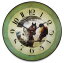 アンティーク調でお洒落！ロジャーラッセル掛け時計　Roger Lascelles掛け時計 HORSES 'OLD FRIENDS', WALL CLOCK 壁掛け時計　ロジャーラッセル時計　PUB-FRIENDS