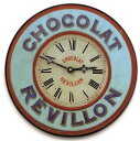 AeB[NłIW[bZ|v@Roger Lascelles|v@French 'Chocolate' Bistro Clock Ǌ|v@PUB-HOTCHOC