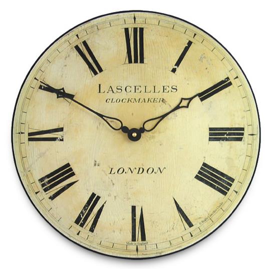 アンティーク調でお洒落！ロジャーラッセル掛け時計 RogerLascelles掛け時計 Antique Style Lascelles Wall Clock 壁掛け時計 ロジャーラッセル時計 PUB-LASC