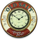 アンティーク調でお洒落!ロジャーラッセル掛け時計 RogerLascelles掛け時計 Nautical wall clock, 'Old Salt' 壁掛け時計 PUB-SALT