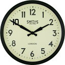 大型掛け時計 レトロデザイン！ロジャーラッセル掛け時計 SMITHスミス掛け時計 RogerLascelles掛け時計 Smiths Large Retro Clock 50cm 壁掛け時計 SM-LM-ARABIC
