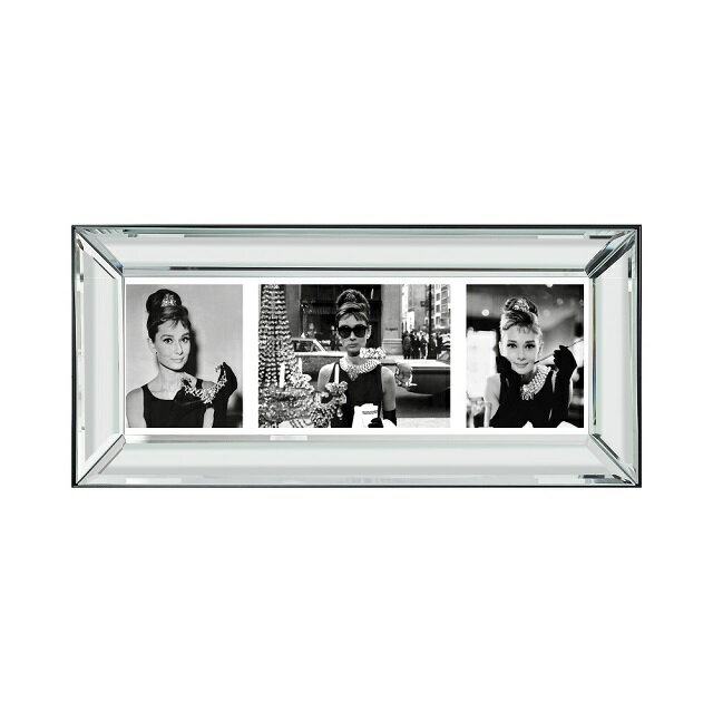 �ԥ����㡼�����ȡ��ޥ�ϥå���AudreyHepburn�������ɥ꡼���إåץС��󡡡֥ƥ��ե��ˡ���ī�����105cm��42cm��BVL108