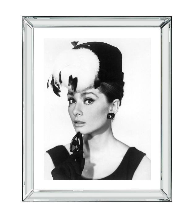 �ԥ����㡼�����ȡ��ޥ�ϥå���AudreyHepburn���֥����ɥ꡼���إåץС���ס�48cm��58cm��BVL313