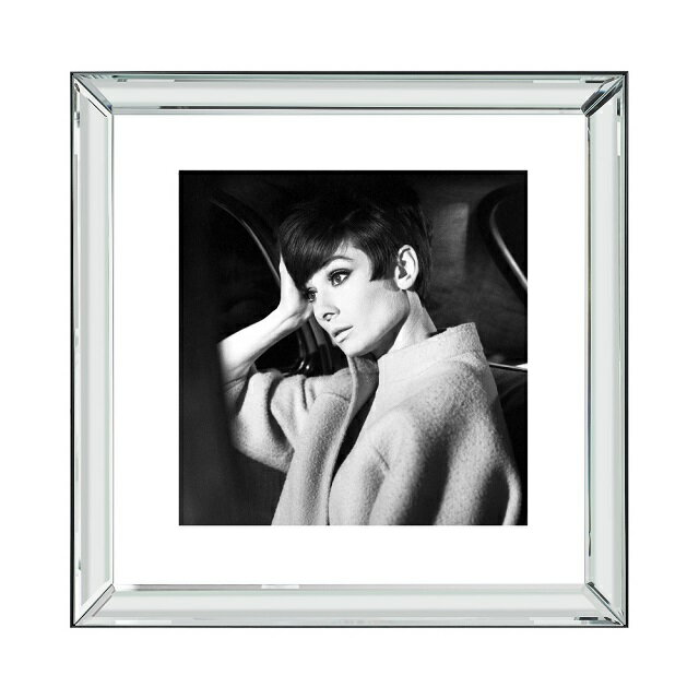 �ԥ����㡼�����ȡ��ޥ�ϥå���AudreyHepburn�������ɥ꡼���إåץС��󡡡֥����ɥ꡼�ݡ�����48cm��48cm��BVS345