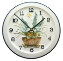 Terrastudio セラミック壁掛け時計 テラスタジオ 陶器 掛け時計 ドイツ製 Wall Clock 00-2404 壁掛け時計 手造り ギフト 贈り物...