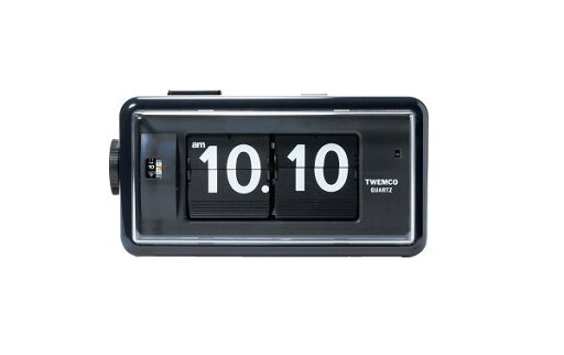 【TWEMCO】トゥエンコ アラームクロック 置時計 AL-30BKB Black-Black パタパタクロック 【TWEMCO】トゥエンコ アラームクロック 置時計 AL-30BKB Black-Black パタパタクロック