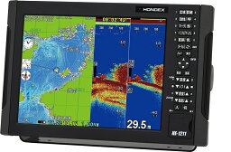 HE-1211 2kW GPS外付仕様 ( GPSアンテナ付属 ) HONDEX ホンデックス 12.1型 液晶 プロッター デジタル 魚探 GPS 内蔵