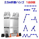 fl 250cm 2.50m 2.5m 折畳はしご 1台9役 最