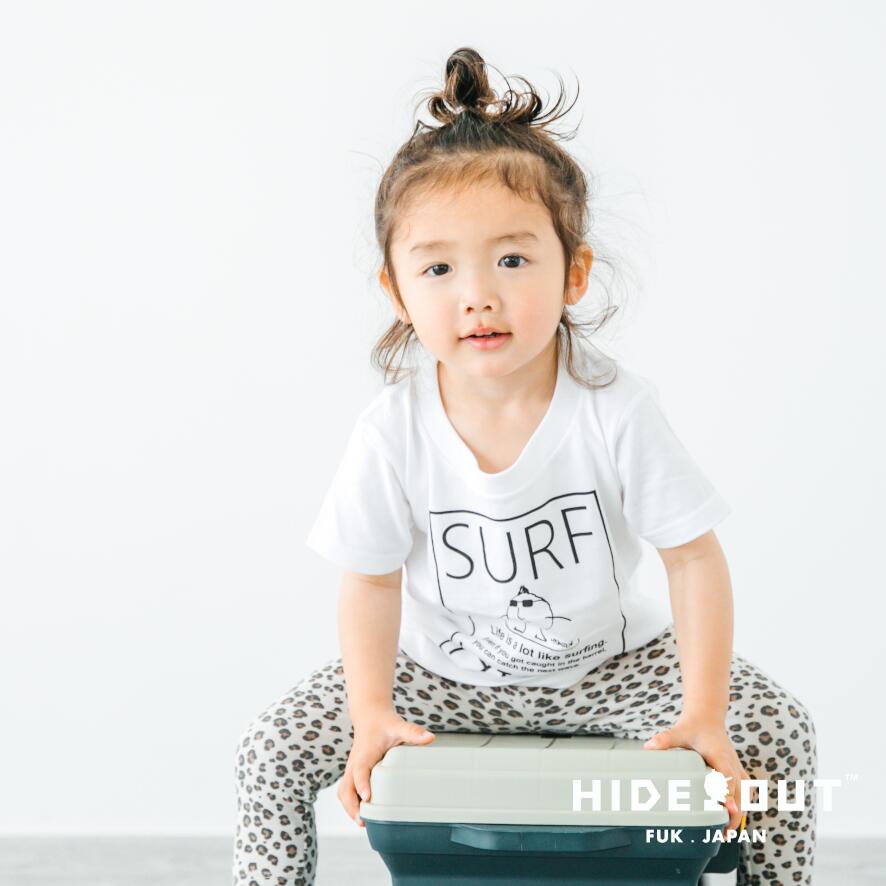 親子ペア/キッズサイズ【90/100/120/140サイズ】出産祝い・親子ペアTシャツ・親子 ペアルック・ファミリー 親子ペア tシャツ・親子 ペアルック 秋冬・ロンパース・パパママお揃い・リンクコーデ・ブランド「SURF HIGH」 2