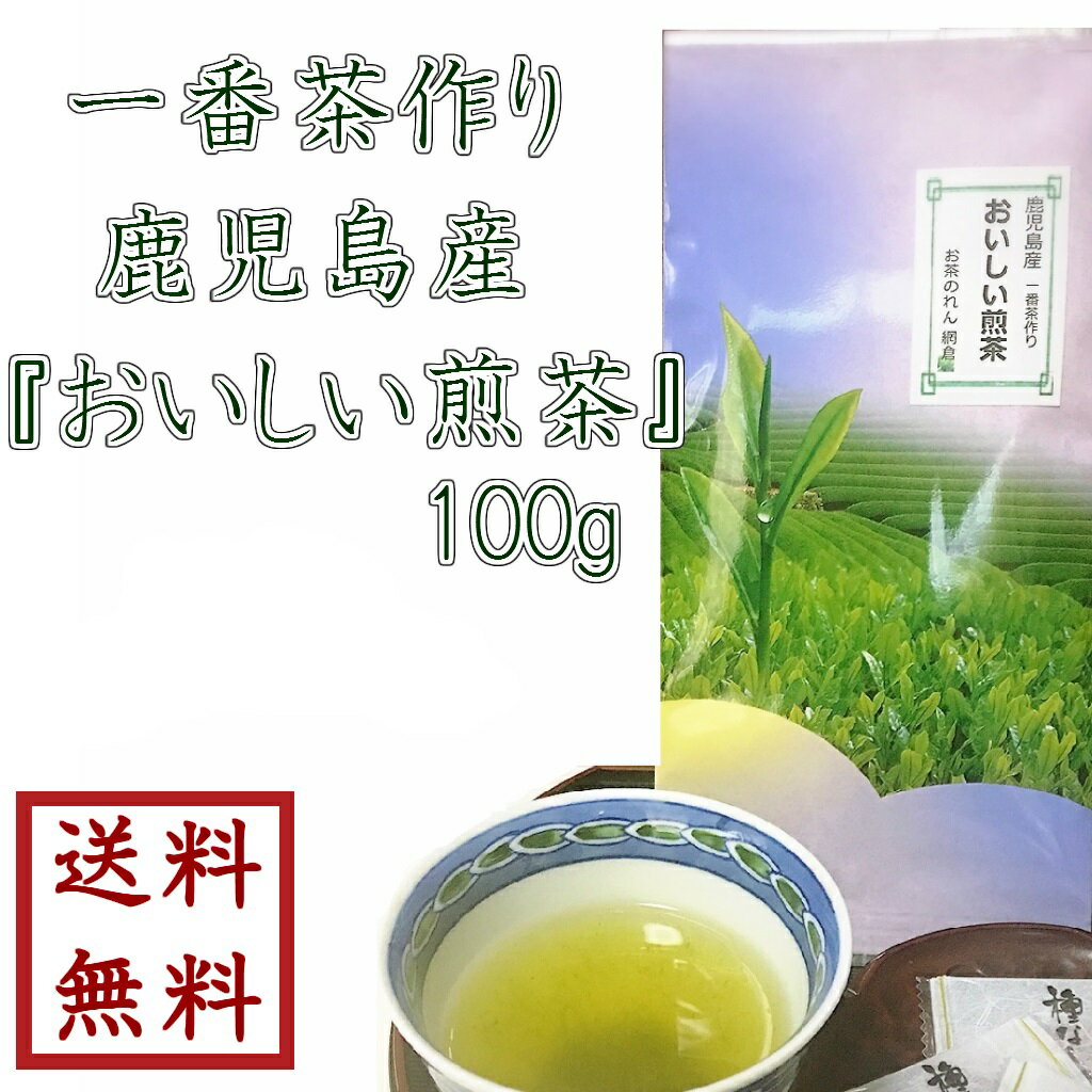 2024年新茶 【 一番茶作り鹿児島産 おいしい煎茶 100g 】ゆうパケット送料無料