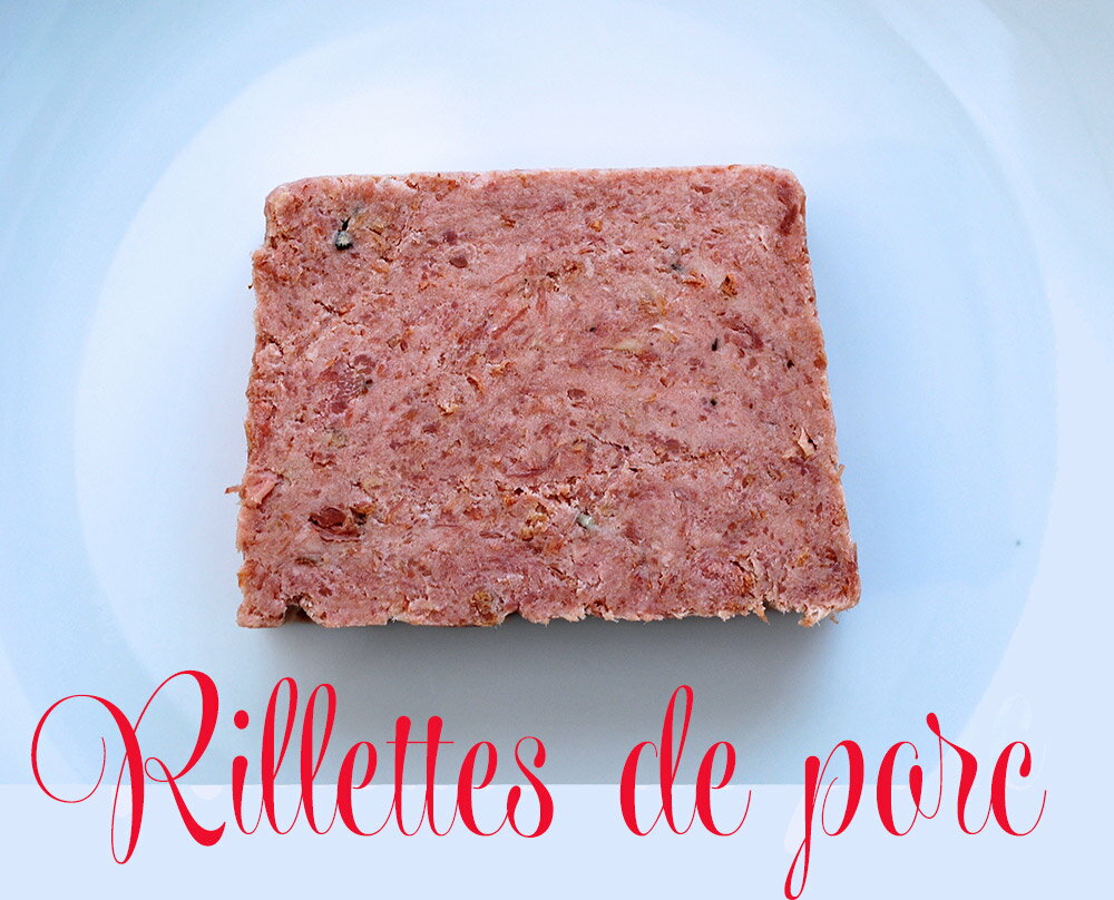 ポークリエット　約100g　冷凍　Rillettes de Porc