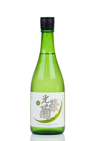 楽天酒専門店　知多繁　楽天市場店光栄菊　純米生原酒　アナスタシアグリーン　5BY　1.8L【佐賀県小城市　光栄菊酒造】