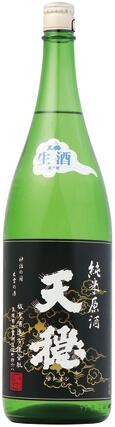 天穏　純米無ろ過生原酒　しぼりたて　1.8L【島根県出雲市　板倉酒造】