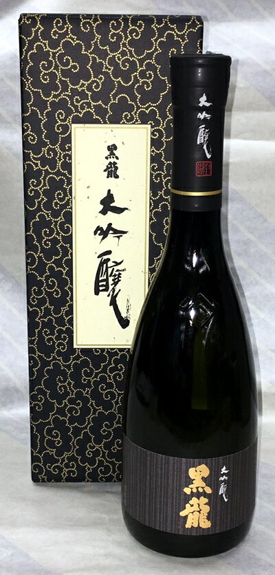 【全国屈指の人気 福井の限定酒 】黒龍 大吟醸 720ml