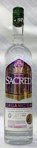 セイクレッド オーガニック ジン 48% 700ml